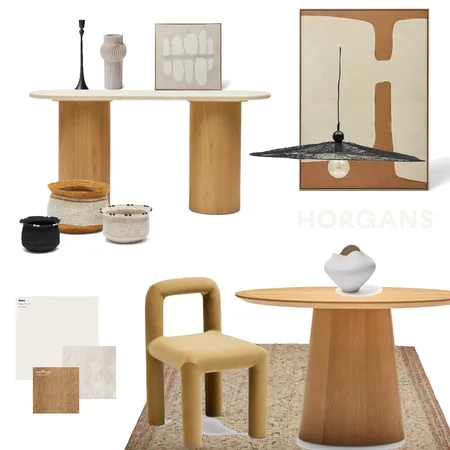 Dining Room Interior Design Mood Board by HORGANS on Style Sourcebook