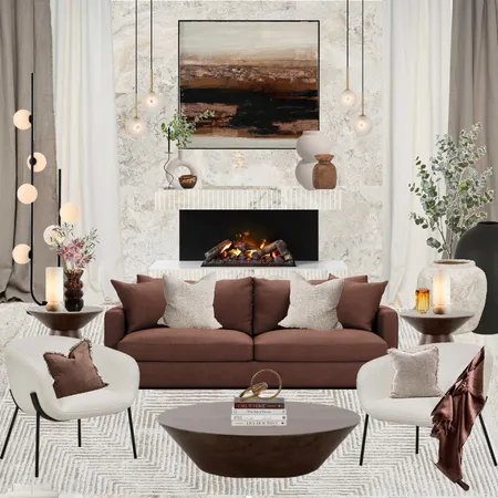 Basilica Living Room Feature Tile Interior Design Mood Board by Carley & Co. Design on Style Sourcebook