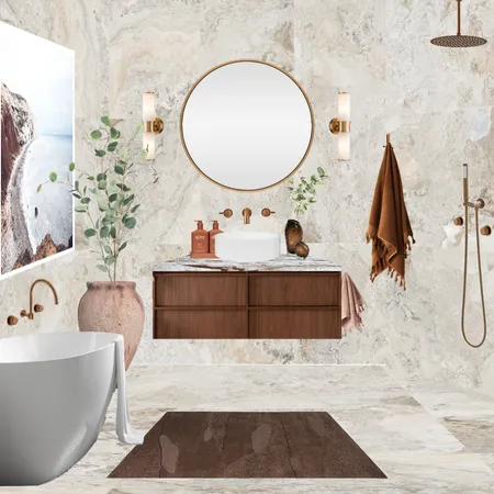 Basilica Bathroom Interior Design Mood Board by Carley & Co. Design on Style Sourcebook
