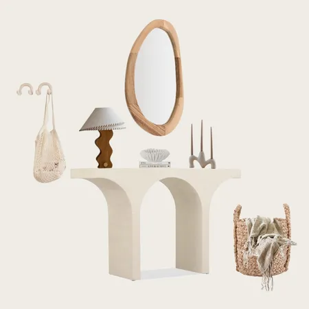 hallway x modern mirror basket Interior Design Mood Board by our vienna living on Style Sourcebook