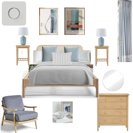 Sussex Master Bed Interior Design Mood Board by Steph Smith on Style Sourcebook