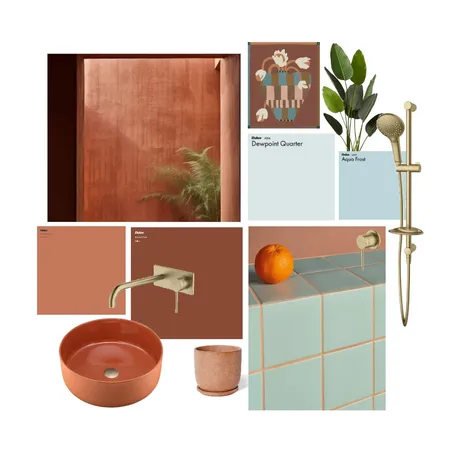 Australian Coastline Inspired Bathroom Interior Design Mood Board by Oliveri on Style Sourcebook