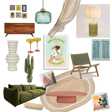 Artwork Inspired Room 14/02/2025 Interior Design Mood Board by Nin on Style Sourcebook