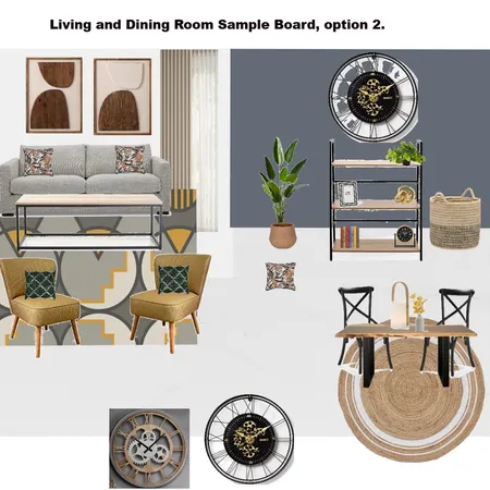 Uche's Living Room Mood board option 2 Interior Design Mood Board by Asma Murekatete on Style Sourcebook