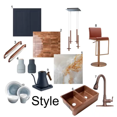 Complimentary Kitchen Interior Design Mood Board by Nyanganiashley@gmail.com on Style Sourcebook