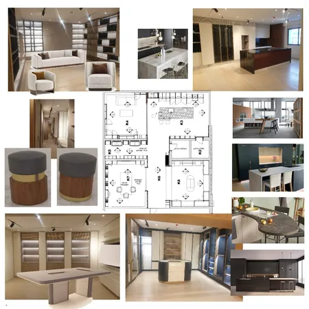 SHOW ROOM Interior Design Mood Board by RUBII on Style Sourcebook