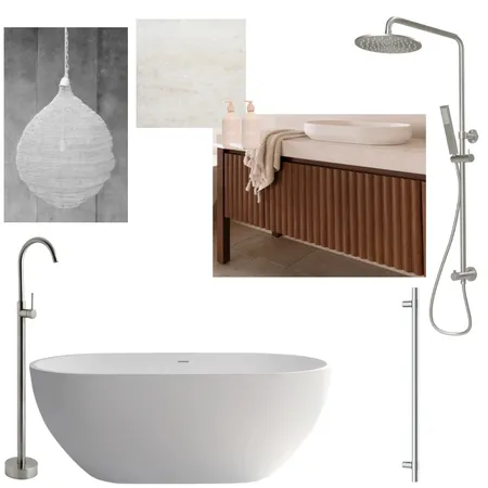 Main Bathroom Interior Design Mood Board by becbec on Style Sourcebook