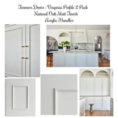 Kitchen Inspo : Virginia Profile Natural Oak Interior Design Mood Board by Space Style Melbourne on Style Sourcebook