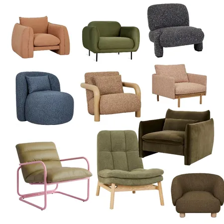 Emily armchair Interior Design Mood Board by Oleander & Finch Interiors on Style Sourcebook