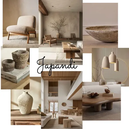 japandi style Interior Design Mood Board by adriana.donici on Style Sourcebook