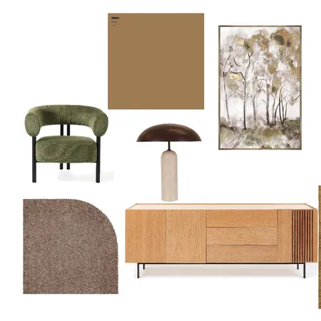 Brown Interior Design Mood Board by Catherine Hotton on Style Sourcebook