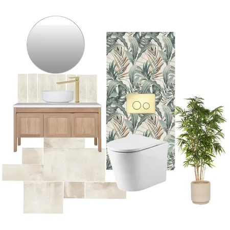 Botanic Toilet Interior Design Mood Board by Dazza039 on Style Sourcebook