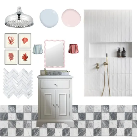 Guest En-suite Interior Design Mood Board by nelliewatts@gmail.com on Style Sourcebook