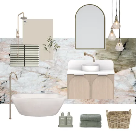 Single Terrace Townhouse Bathroom 2 Interior Design Mood Board by interiorsby.ms on Style Sourcebook