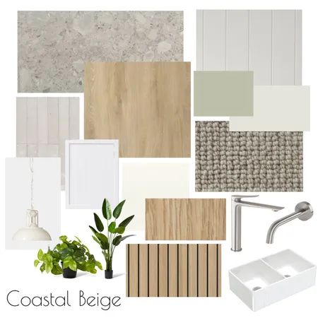Coastal Beige Interior Design Mood Board by Hermitage Building Group Pty Ltd on Style Sourcebook