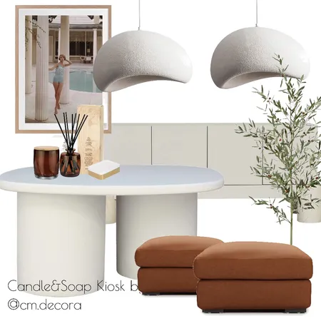 Kiosk candle and soap Interior Design Mood Board by Cm decora on Style Sourcebook