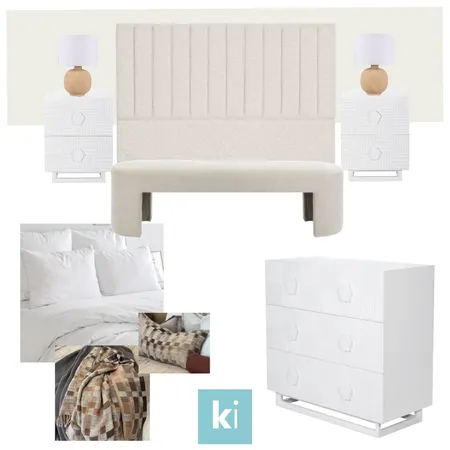 Main Bed Interior Design Mood Board by Karanda Interiors on Style Sourcebook