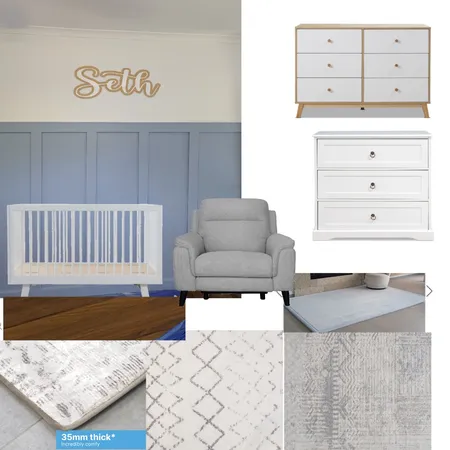Nursery Interior Design Mood Board by swayingroses on Style Sourcebook