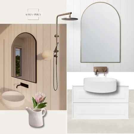The Campbell Bathroom Interior Design Mood Board by K A N L A    P E R L A on Style Sourcebook