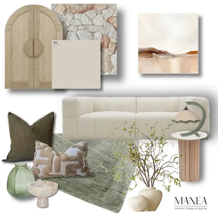 Contemporary Organic Interior Design Mood Board by Manea Interior Design & Styling on Style Sourcebook
