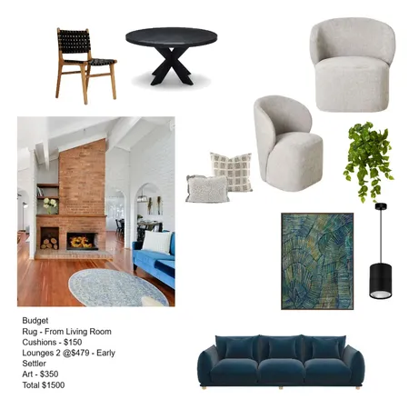 Rivendell Family Room Interior Design Mood Board by Lisa on Style Sourcebook