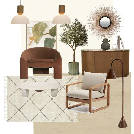 Saffron 22 Natural Rug Interior Design Mood Board by Rug Culture on Style Sourcebook