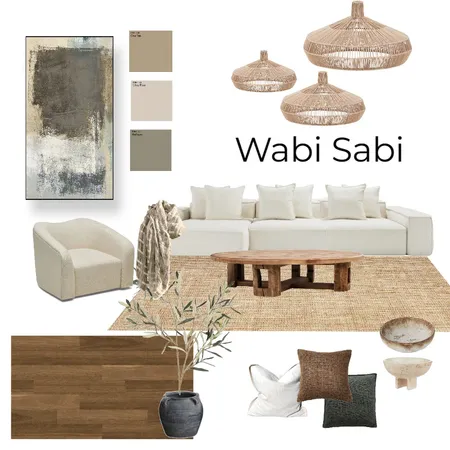Wabi Sabi Interior Design Mood Board by Nicole on Style Sourcebook