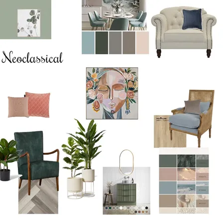 neoclassical interior design.. Interior Design Mood Board by zeytoon on Style Sourcebook