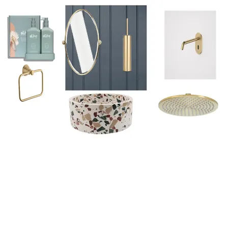 חדר רחצה בהשראת רגיסטן Interior Design Mood Board by Eleanora on Style Sourcebook