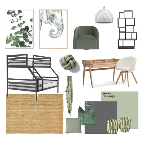 Kids Bedroom Interior Design Mood Board by fhstichman on Style Sourcebook