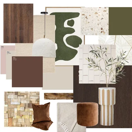 GREEN AND WOOD Interior Design Mood Board by JessF on Style Sourcebook