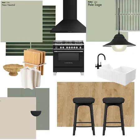 Kitchen Layout Interior Design Mood Board by caitiekirsner on Style Sourcebook