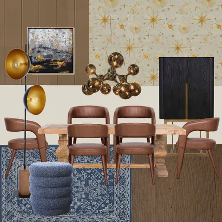 Celestial Dining Interior Design Mood Board by Greenterior Design on Style Sourcebook
