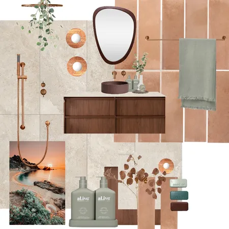 Dark Sunset Coastal Interior Design Mood Board by Carley & Co. Design on Style Sourcebook