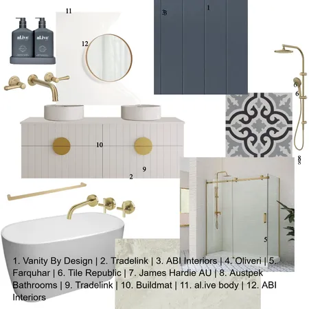 Kristy bathroom Interior Design Mood Board by TammyM on Style Sourcebook