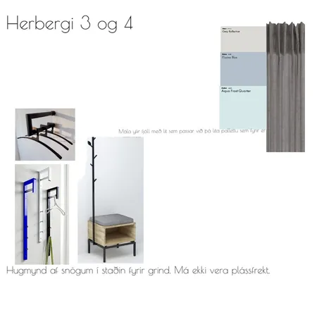 Herbergi 3 og 4 Interior Design Mood Board by BirnaA on Style Sourcebook