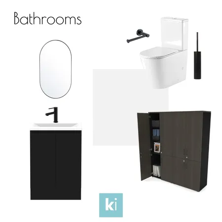Bathrooms Interior Design Mood Board by Karanda Interiors on Style Sourcebook