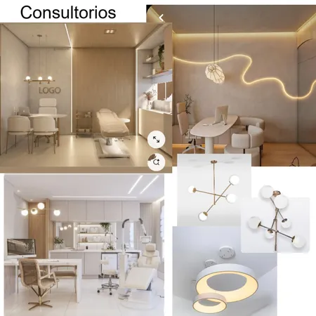 Consultorios Interior Design Mood Board by Lulifernandez on Style Sourcebook