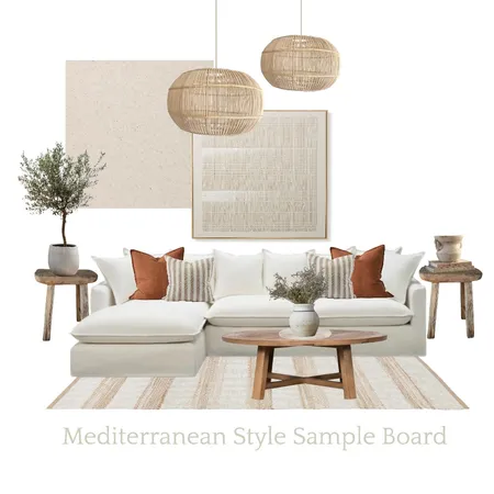 mediterranean Style sample board Interior Design Mood Board by isabellefrost on Style Sourcebook