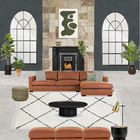 Modern industrial living room Interior Design Mood Board by isabellaseabrook24 on Style Sourcebook