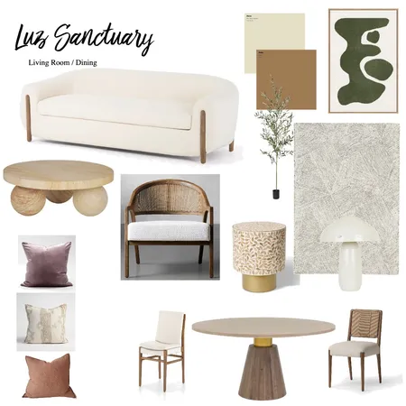 Luz Sanctuary Interior Design Mood Board by Cari Nivar on Style Sourcebook
