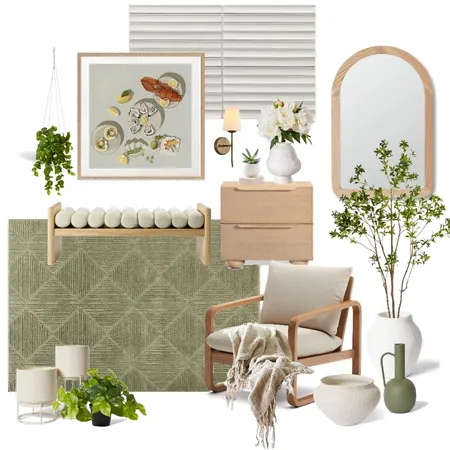 Envy Shilo Green Interior Design Mood Board by Rug Culture on Style Sourcebook