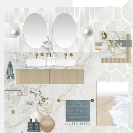 Basilica Coastal Bright Bathroom Interior Design Mood Board by Carley & Co. Design on Style Sourcebook