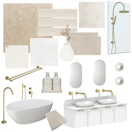 Main Bath Interior Design Mood Board by Larnee on Style Sourcebook