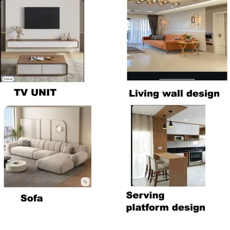 2BHK Interior Design Mood Board by bhojmanali2804@gmail.com on Style Sourcebook