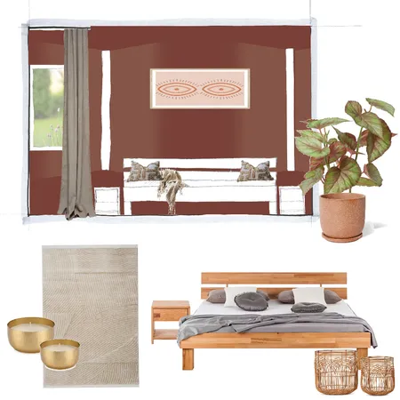 Furter Schlafzimmer01 Interior Design Mood Board by ROOM AND COLOR on Style Sourcebook
