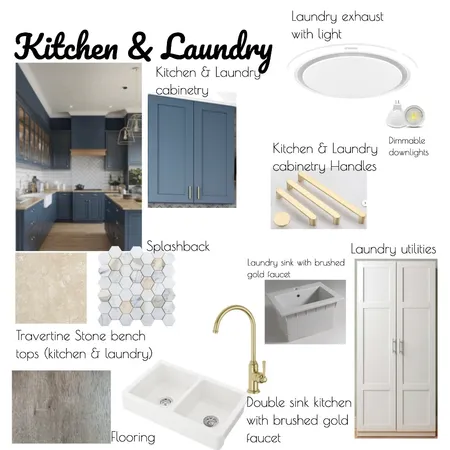 Kitchen & Laundry Interior Design Mood Board by chantelle.mardi@gmail.com on Style Sourcebook