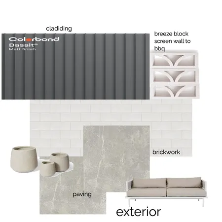exterior - 12 Terrace Place Truganina Interior Design Mood Board by lifestyle indesign on Style Sourcebook