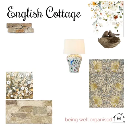 English Cottage Interior Design Mood Board by Ladybird on Style Sourcebook