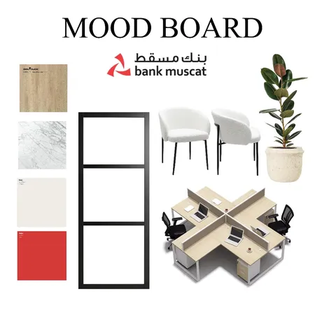 BANK MUSCAT Interior Design Mood Board by Shima on Style Sourcebook